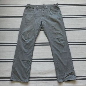 VTG Polo Ralph Lauren Pants Men 40x32 Green Chino Authentic Dungarees Khaki Pony